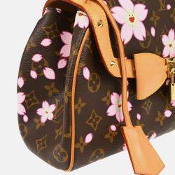 Louis Vuitton Sac Retro PM Monogram Cherry Blossom Canvas Top Handle Bag
