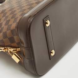 Louis Vuitton Damier Ebene Canvas Alma MM Bag