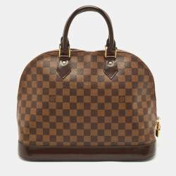 Louis Vuitton Damier Ebene Canvas Alma MM Bag