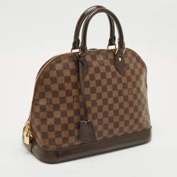 Louis Vuitton Damier Ebene Canvas Alma MM Bag