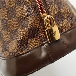Louis Vuitton Damier Ebene Canvas Alma MM Bag