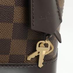Pre Owned Louis Vuitton Damier Ebene Canvas Alma BB Bag