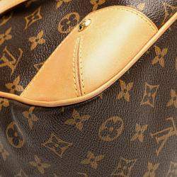 Pre Owned Louis Vuitton Brown Monogram Estrela MM