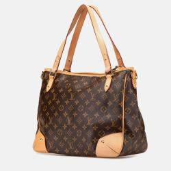 Pre Owned Louis Vuitton Brown Monogram Estrela MM