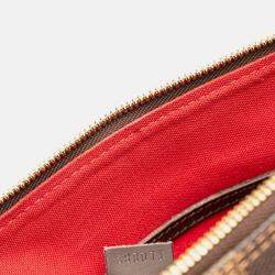 Louis Vuitton Brown Damier Ebene Alma PM Handbag 