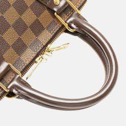 Louis Vuitton Brown Damier Ebene Alma PM Handbag 