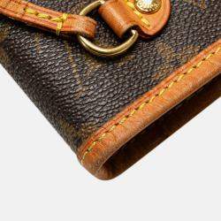 Pre Owned Louis Vuitton Brown Monogram Neverfull PM