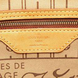 Pre Owned Louis Vuitton Brown Monogram Neverfull PM