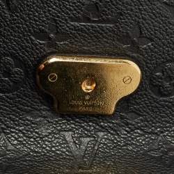 Louis Vuitton Black Monogram Empreinte Leather Georges BB Bag
