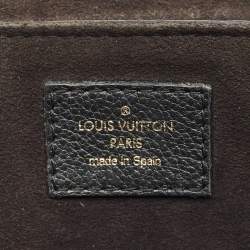 Louis Vuitton Black Monogram Empreinte Leather Georges BB Bag