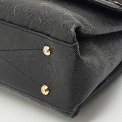 Louis Vuitton Black Monogram Empreinte Leather Georges BB Bag