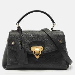 Louis Vuitton Black Monogram Empreinte Leather Georges BB Bag