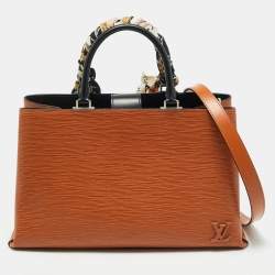 Louis Vuitton Cipango Gold Epi Leather Kleber MM Bag