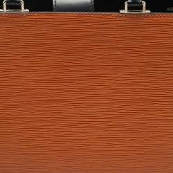 Louis Vuitton Cipango Gold Epi Leather Kleber MM Bag