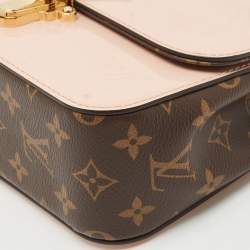 Louis Vuitton Rose Ballerine Vernis and Monongarm Canvas Cherrywood PM Bag