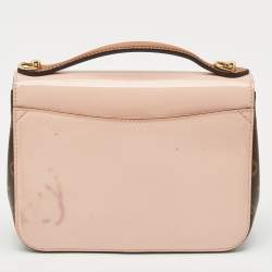 Louis Vuitton Rose Ballerine Vernis and Monongarm Canvas Cherrywood PM Bag