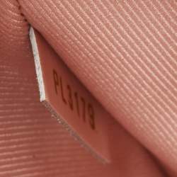 Louis Vuitton Rose Ballerine Vernis and Monongarm Canvas Cherrywood PM Bag