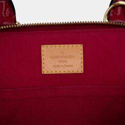 Louis Vuitton Pink Monogram Vernis Alma BB