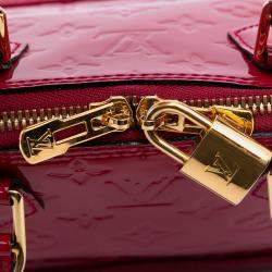 Louis Vuitton Pink Monogram Vernis Alma BB