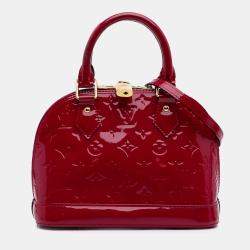Louis Vuitton Pink Monogram Vernis Alma BB