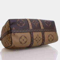 Louis Vuitton Monogram Giant Reverse Keepall Bandouliere 45
