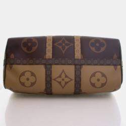 Louis Vuitton Monogram Giant Reverse Keepall Bandouliere 45