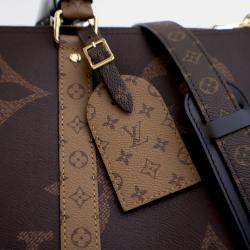 Louis Vuitton Monogram Giant Reverse Keepall Bandouliere 45