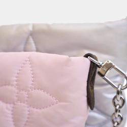 Pre Owned Louis Vuitton Pillow Multi Pochette Accessoires Pink/Silver Econyl Nylon Crossbody Bag