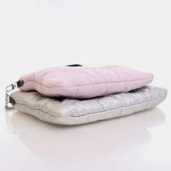 Pre Owned Louis Vuitton Pillow Multi Pochette Accessoires Pink/Silver Econyl Nylon Crossbody Bag