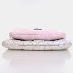 Pre Owned Louis Vuitton Pillow Multi Pochette Accessoires Pink/Silver Econyl Nylon Crossbody Bag