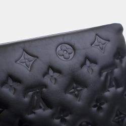 Louis Vuitton Coussin PM Black Embossed Lambskin Shoulder Bag