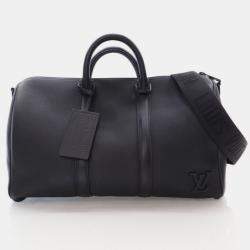 Louis Vuitton Taurillon Aerogram Keepall Bandouliere 40