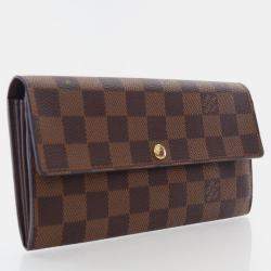 Louis Vuitton Damier Ebene Sarah Wallet