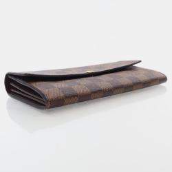 Louis Vuitton Damier Ebene Sarah Wallet
