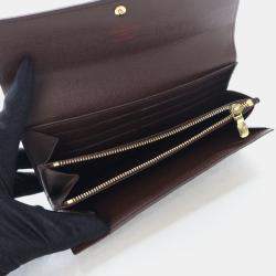 Louis Vuitton Damier Ebene Sarah Wallet