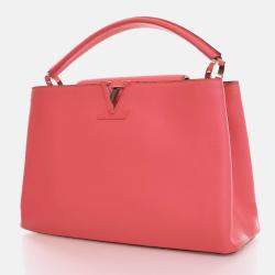 Louis Vuitton Taurillon Capucines MM