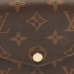 Louis Vuitton Monogram Canvas Sarah Long Wallet