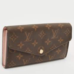 Louis Vuitton Monogram Canvas Sarah Long Wallet