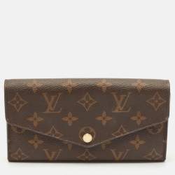 Louis Vuitton Monogram Canvas Sarah Long Wallet