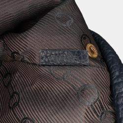 Louis Vuitton Navy Blue Tobago Trunks and Bags Shoe Bag