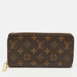 Louis Vuitton Monogram Canvas Zippy Wallet
