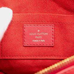 Louis Vuitton Red Calfskin Embellished New Wave Love Lock Crossbody