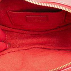 Louis Vuitton Red Calfskin Embellished New Wave Love Lock Crossbody