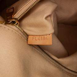Louis Vuitton Beige/Black Monogram Vernis Lockit PM