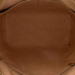 Louis Vuitton Beige/Black Monogram Vernis Lockit PM