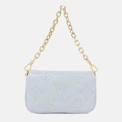 Louis Vuitton Bubble Glam Wallet On Strap Shoulder Bag