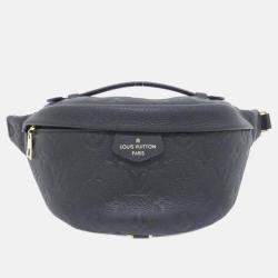 Louis Vuitton Bumbag Black Monogram Empreinte Leather Bag