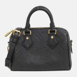 Louis Vuitton Monogram Empreinte Speedy Bandouliere 20Cm Boston Bag