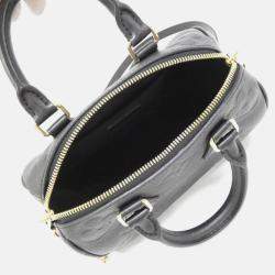 Louis Vuitton Monogram Empreinte Speedy Bandouliere 20Cm Boston Bag