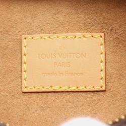 Louis Vuitton Loop Monogram Shoulder Bag Coated Canvas Leather Brown